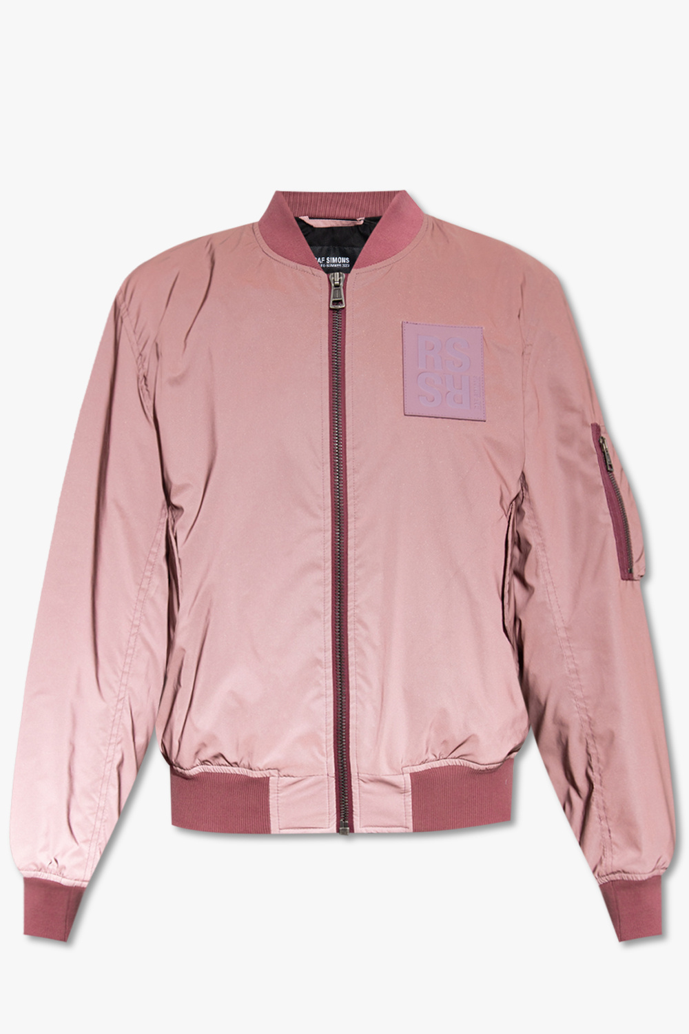 Zizzi Pullover 'Melsa' blu chiaro - Pink Reflective bomber jacket